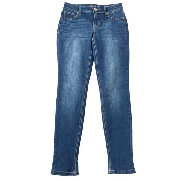 Maurices Denim - Maurices high rise skinny blue jegging jeans women's small (4-6) short